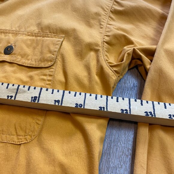 Bugle Boy Classics Orange Button Down Shirt 100% Cotton Women's Size Medium - Picture 5 of 6